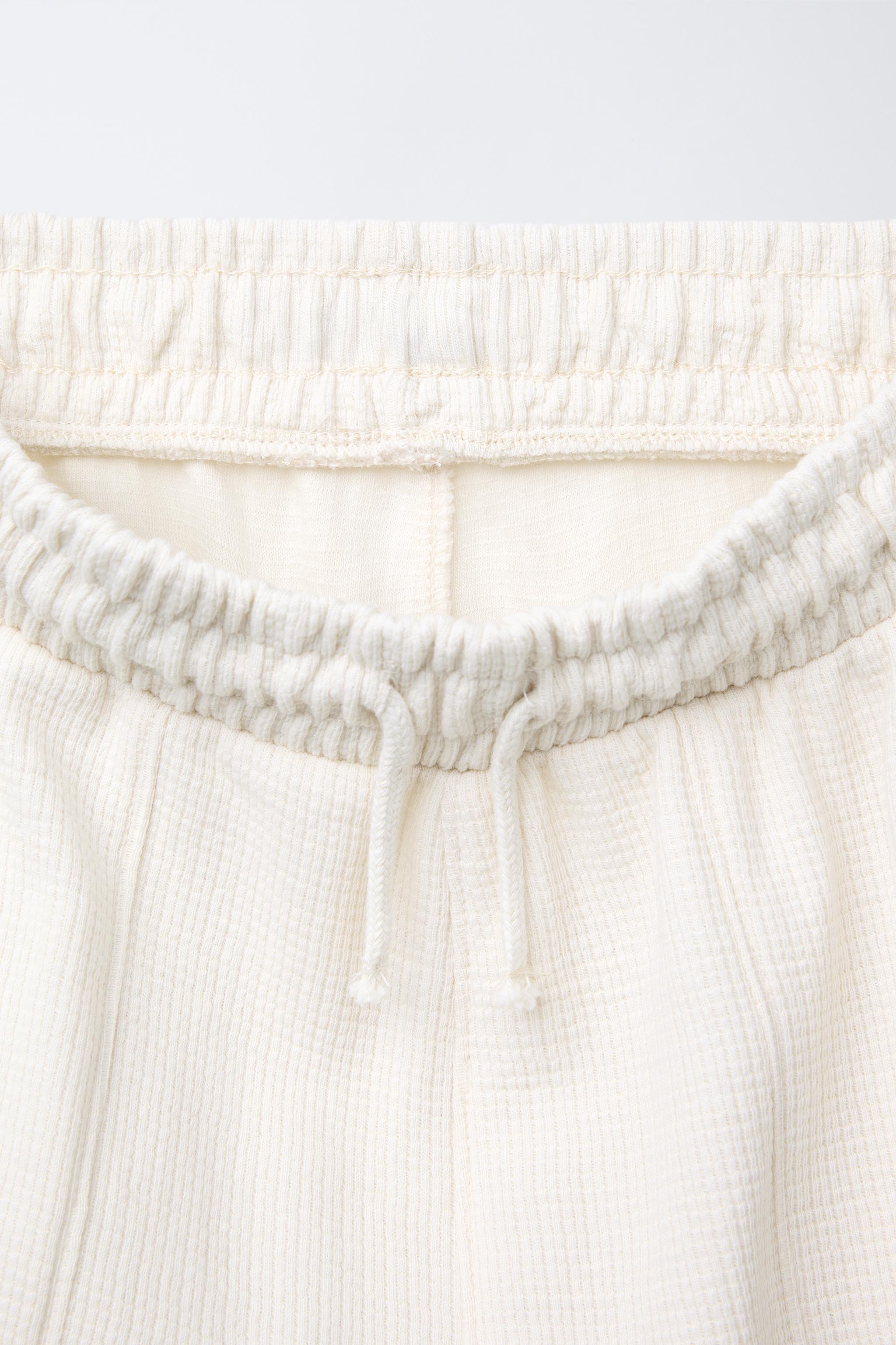 BERMUDA EN MAILLE DROITE TEXTURÉE